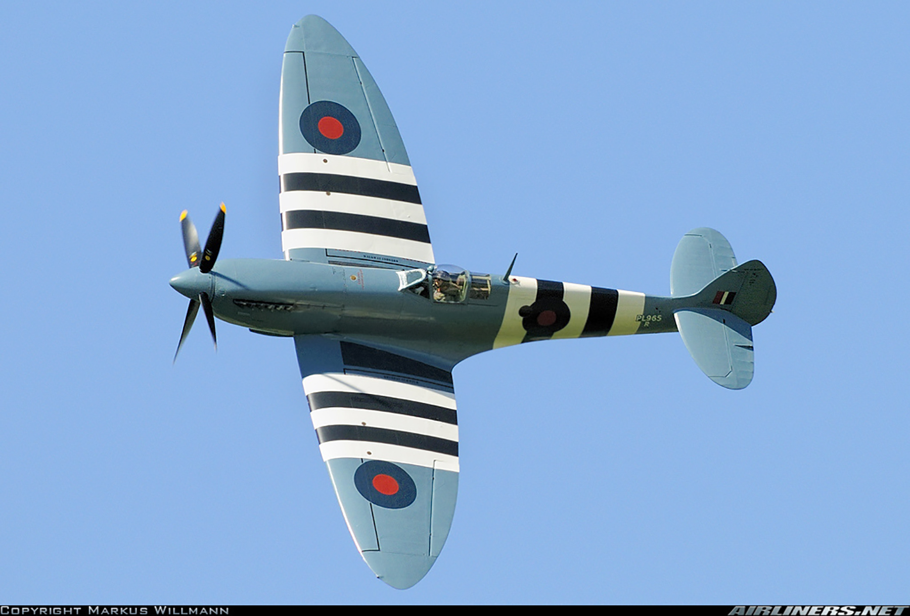 Airworthy Spitfire warbird PRXI RAF 16Sqn R PL965 14