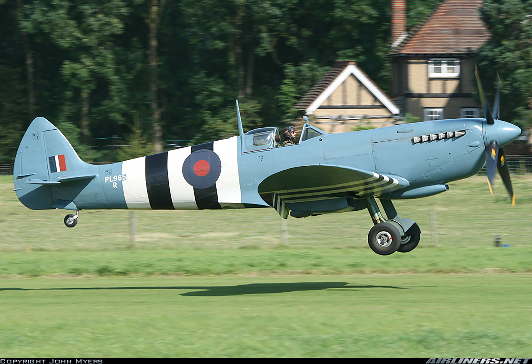 Airworthy Spitfire warbird PRXI RAF 16Sqn R PL965 21