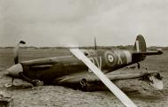 Asisbiz Spitfire MkIIa RAF 19Sqn QVX force landed Holland 1940 eBay 01