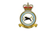 Asisbiz 0 RAF 222 Squadron unit insignia or crest motto Pambili bo Go straight ahead 0A