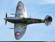 Asisbiz Airworthy Spitfire warbird MkVb warbird as RAF 222Sqn ZD B MH434 02