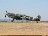 Asisbiz Airworthy Spitfire warbird RAF 222Sqn ZDB MH434 England 15