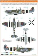 Asisbiz Spitfire MkIXc RAF 222Sqn ZDC FLt CH Lazenby MK892 Normandy 10th Jun 1944 profile by Eduard 0B