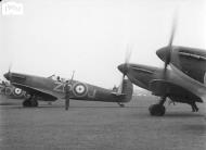 Asisbiz Spitfire MkIa RAF 222Sqn ZDJ P9xxx taking off from RAF Kirton in Lindsey Jun 1940 03