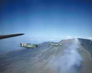 Asisbiz Spitfire MkIXs RAF 241Sqn RZR H Cogman MA425 RZ U JV Macdonald MH635 over Rome IWM 01