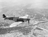 Asisbiz Spitfire MkVc RAF 243Sqn MA859 over Fez Morocco while on its delivery flight IWM CNA2220