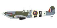 Asisbiz Spitfire MkIXc RAF 302Sqn WXA FSgt Michal Murayda MK924 RAF Chailey Jun 1944 profile by Eduard 0A
