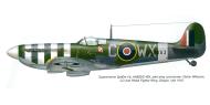 Asisbiz Spitfire MkVb RAF 302Sqn WXC Stefan Witozenc AA853 during the Dieppe landing England Jul 1942 0A