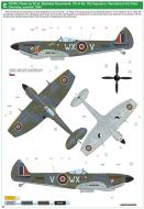 Asisbiz Spitfire XVI RAF 302Sqn WXV SLdr Boleslaw Kaczmarek TD240 Varrelsbuch Germany Jul 1945 by Eduard 0B