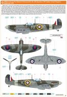 Asisbiz Spitfire MkIa RAF 303 Polish Sqn RFK Wojciech Kolacskowski X4828 RAF Speke Sep 1941 by Eduard 0B
