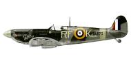 Asisbiz Spitfire MkVb RAF 303 Polish Sqn RFK Kolacskowski BL670 Northolt 1942 0A
