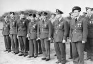 Asisbiz Aircrew RAF 310Sqn personnel during an award ceremoney 01