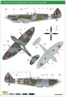 Asisbiz Spitfire LFIXc RAF 312Sqn DUL FO Ladislav Svetlík MJ931 Appledram 1944 profile by Eduard 0B