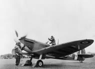 Asisbiz Spitfire MkIa RAF 501Sqn SDJ X4381 at Colerne web 01