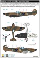 Asisbiz Spitfire MkI RAF 54Sqn DLN K9843 Hornchurch Essex early 1940 profile by Eduard 0B