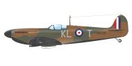 Asisbiz Spitfire MkIa RAF 54Sqn KLT PO Colin Falkland Gray R6709 Hornchurch Mar 1940 profile by Eduard 0A
