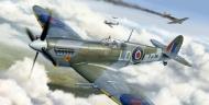 Asisbiz Spitfire LFIX RAF 602Sqn LOD Pierre Clostermann MJ586 Longues sur Mer 7th Jul 1944 Eduard 0A