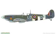 Asisbiz Spitfire LFIXc RAF 602Sqn LOD Pierre Clostermann MJ586 Longues sur Mer 7th Jul 1944 profile by Eduard 0A