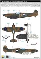 Asisbiz Spitfire MkI RAF 602Sqn LOB Drem East Lothian Mar 1940 profile by Eduard 0B