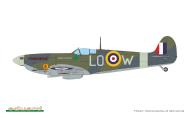 Asisbiz Spitfire MkVb RAF 602Sqn LOW SqnLdr Brendan EF Finucane CO BM124 named Queens of Salote at RAF Kenley Apr 1942 0A
