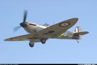 Asisbiz Airworthy Spitfire warbird RAF 603Sqn XTD P7350 09