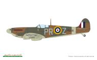 Asisbiz Spitfire MkVb RAF 609Sqn PRZ FLt John Bisdee P8699 at RAF Biggin Hill July 1941 Eduard 0A