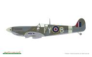 Asisbiz Spitfire MkIXc RAF 611Sqn FYB EN133 RAF Biggin Hill England early 1943 profile by Eduard 0A