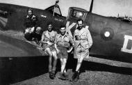 Asisbiz Spitfire MkVcTrop RAF 615Sqn KWD Lawrence Weggery MA292 Bengal India 1943 01