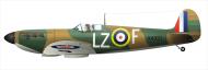 Asisbiz Artwork Wiki Spitfire MkIa RAF 66Sqn LZF PO Crelin Bodie X4321 Kenley 1940 0A