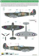Asisbiz Spitfire MkIIa RAF 71Sqn XRD PO William R Dunn P7308 North Weald England Aug 1941 by Eduard 0B