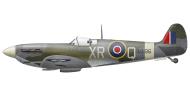 Asisbiz Spitfire MkVb RAF 71Sqn XRQ Frank Zavakos AD196 North Weald 1941 0A
