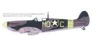 Asisbiz Spitfire MkVb USAAF 8AF 4FG336FS MDC Donald Blakeslee BL722 4FG335FS North Weald Sep 1942 0A