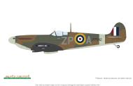 Asisbiz Spitfire MkII RAF 74Sqn ZPA SLdr Adolph G Malan P7542 Biggin Hill England Dec 1940 Mar 1941 profile by Eduard 0A