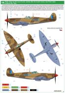 Asisbiz Spitfire HFVIII RAF 81Sqn FLC FO Larry Cronin JF630 Palel India 6th Mar 1944 profile by Eduard 0D