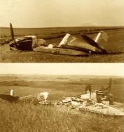 Asisbiz Spitfire MkIa RAF 92Sqn QJZ N3194 sd by Bf 109s near Calais 23rd May 1940 eBay2