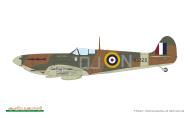 Asisbiz Spitfire MkVb RAF 92Sqn QJN W3257 PO Donald E Kingaby RAF Biggin Hill England Jul Aug 1941 profile by Eduard 0A