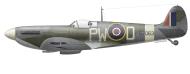 Asisbiz Spitfire MkI RAF 57OTU PWD Demosthenes Demades R7063 England 0A
