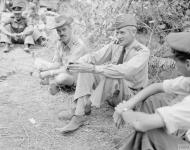 Asisbiz Air Chief Marshal Sir Keith Park Allied Air Commander in Chief at Kyaukpyu Ramree Island Burma with 224 Group IWM SE3407