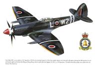 Asisbiz Spitfire F24 RAF 80Sqn W2P Guy Mott VN317 Kai Tak Wing Hong Kong 1947 0A