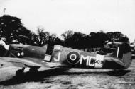 Asisbiz Spitfire LFVc RAF 142 Wing JMC Wing Commander John M Checketts AB509 at Horne 1944 01