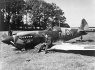 Asisbiz Spitfire LFXVI RAF 302sqn QHV 131FW Polish crash landed T Pyzik KIA Mar 3 1945 01