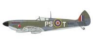 Asisbiz Spitfire XVI RAF 127 Wing PST Group Cmdr Stan Turner TB300 Evere Belgium Apr 1945 by Eduard 0A