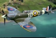 Asisbiz Airworthy Spitfire warbird as RAF 401Sqn YOD Bl628 01
