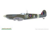 Asisbiz Spitfire MkIX RAF 401Sqn YOA BS119 PO Donald R Morrison RAF Biggin Hill England Aug 1942 profile by Eduard 0A