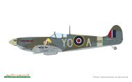 Asisbiz Spitfire MkVb RCAF 401Sqn YOA FO Jackson E Sheppard EN921 RAF Biggin Hill Oct 1943 profile by Eduard 0A