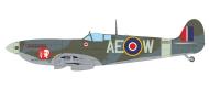 Asisbiz Spitfire MkIX RAF 402Sqn AEW Lorne M Cameron BS152 RAF Kenley Surrey Feb 1943 by Eduard 0A