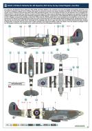 Asisbiz Spitfire MkVb RCAF 4025Sqn AER FO Rick R Richards BL547 RAF Horne Surrey UK June 1944 Eduard 0B