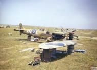 Asisbiz Spitfire MkIX RCAF 417Sqn ANL JG726 at Gabes Tunisia 19th Apr 1943 IWM TR1009