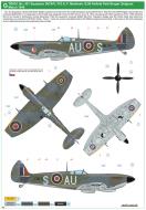 Asisbiz Spitfire XVI RCAF 421Sqn AUS PO AF McIntosh TB634 B90 Petit Brogel Belgium Mar 1945 by Eduard 0B