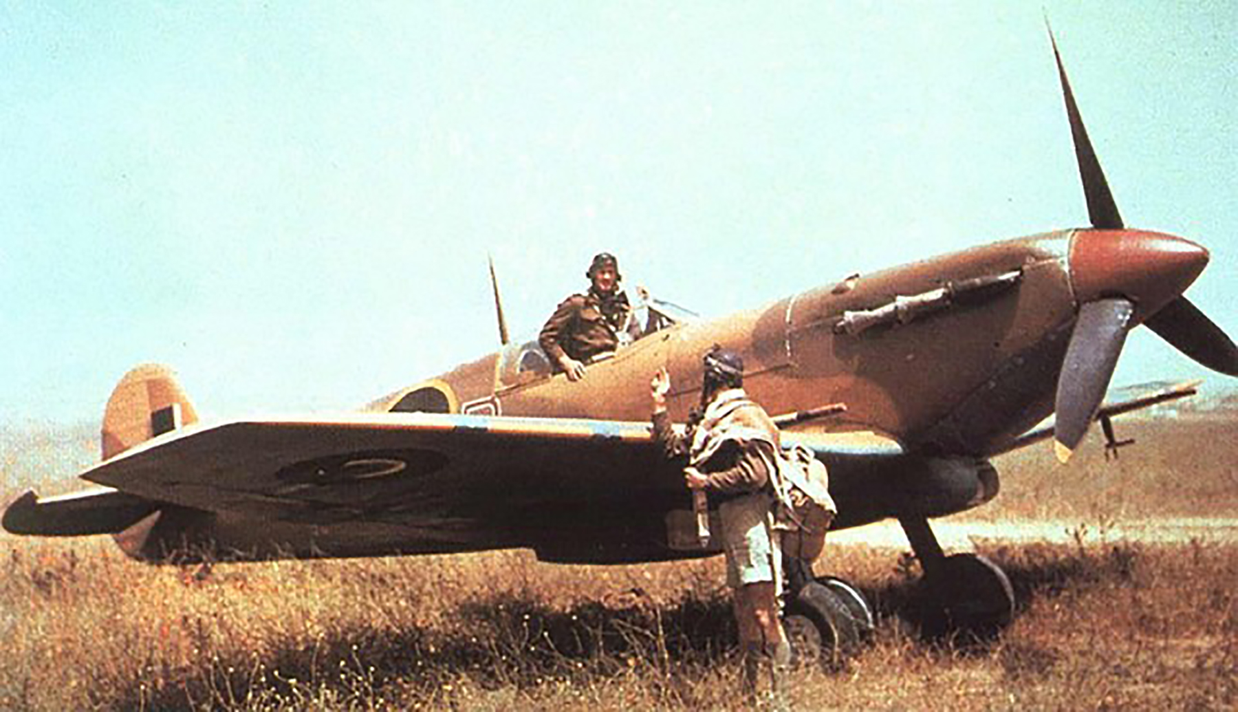 Spitfire LFVb SAAF 40Sqn WRR Aboukir filter F24 camera EP688 Sicily 1943 03